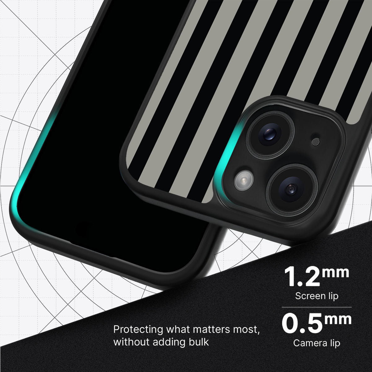 Gray Zone - iPhone 14 Plus Case #case type_core (magsafe), #case type_core (non magsafe)