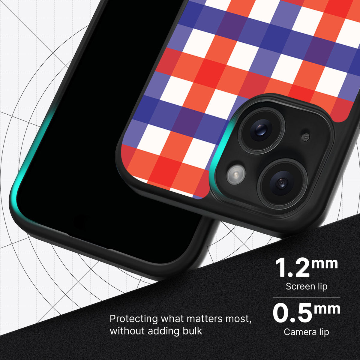 Heritage Checks - iPhone 14 Plus Case #case type_core (magsafe), #case type_core (non magsafe)