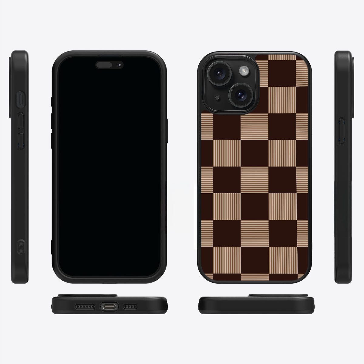 Latte Check - iPhone 14 Plus Case  #case type_core (magsafe), #case type_core (non magsafe)