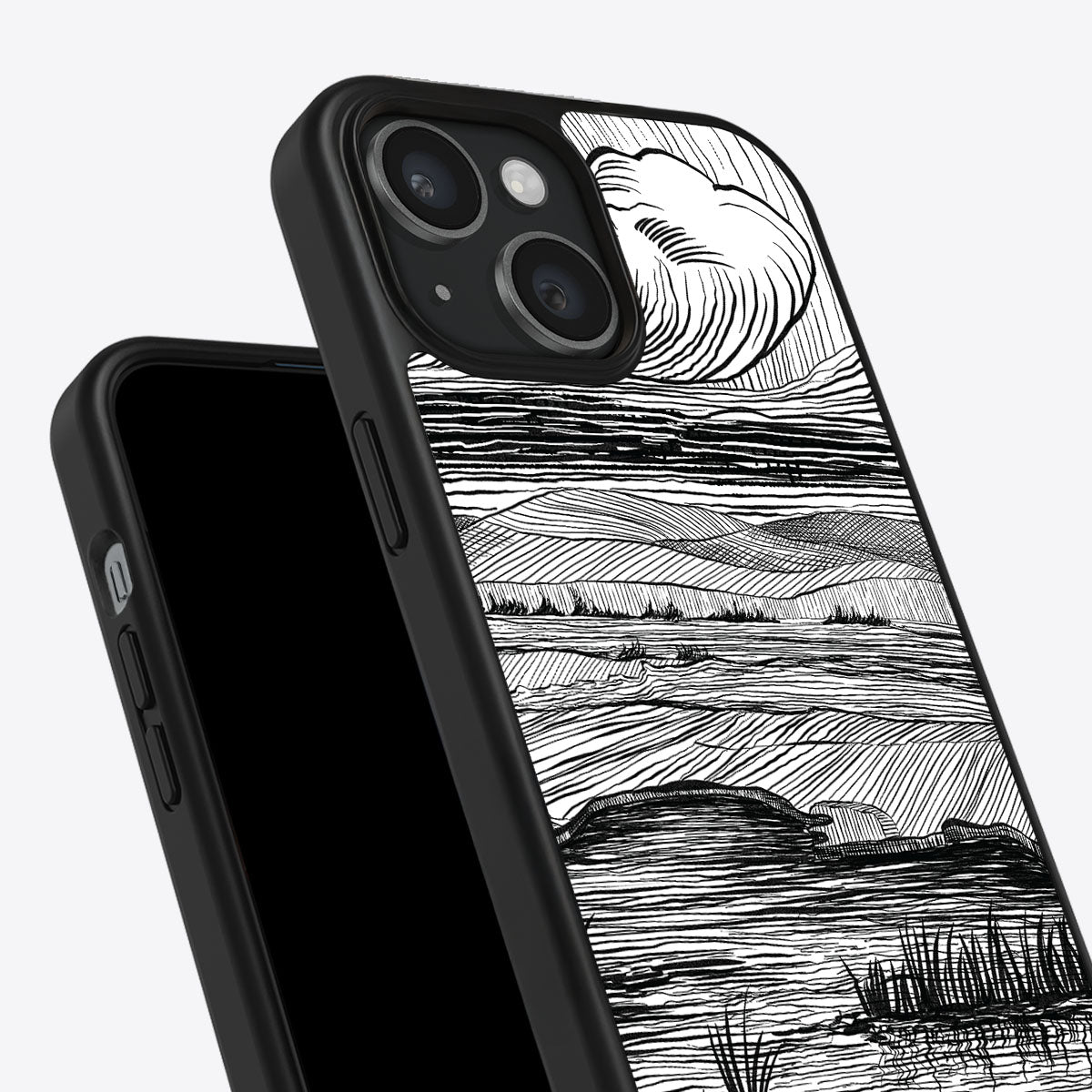 Linear Landscape - iPhone 14 Plus Case #case type_core (non magsafe)