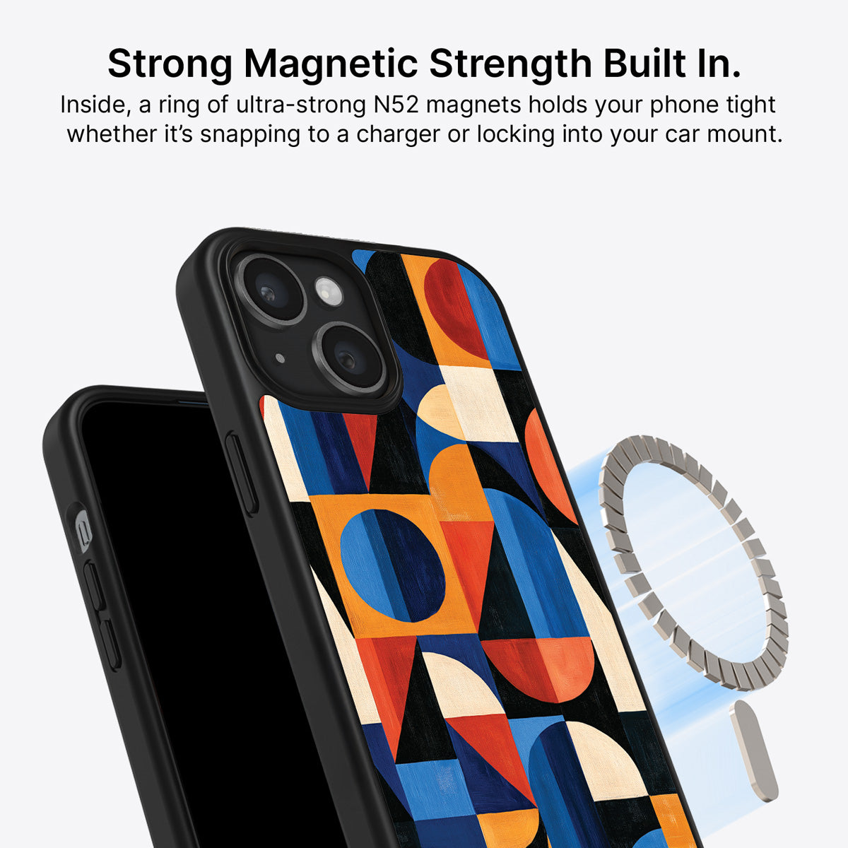 iPhone 14 Plus MagSafe case – Modernist Muse design