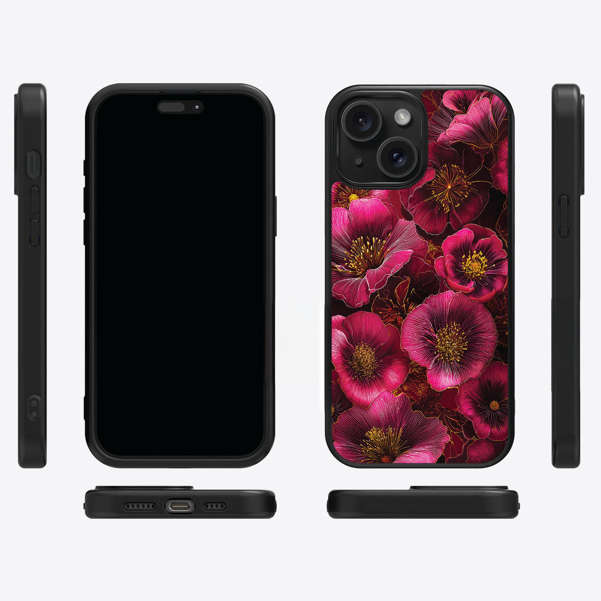 iPhone 14 Plus Case with MagSafe – Ruby Flora