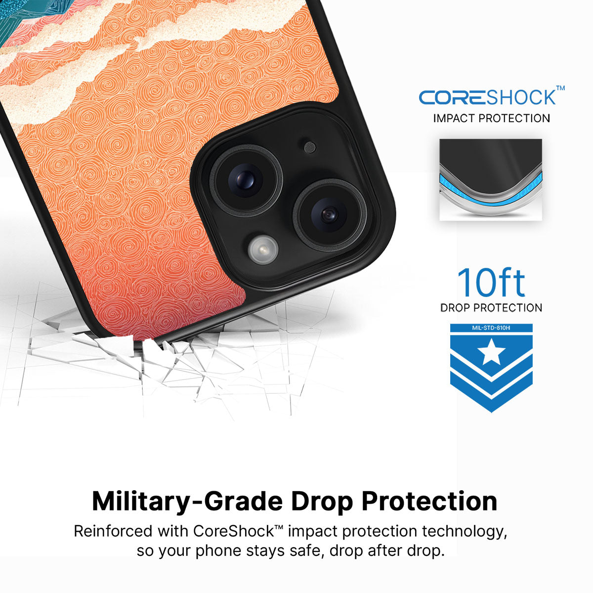 Soft Horizon - iPhone 14 Plus Case