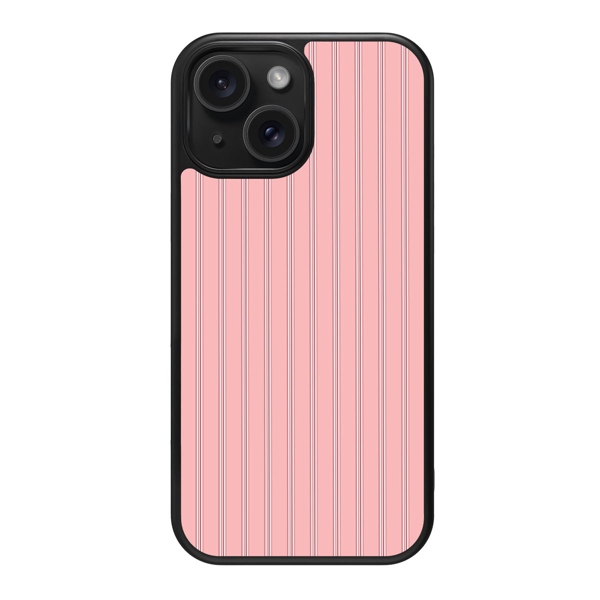 Sorbet Pinstripe design back view – iPhone 14 Plus case