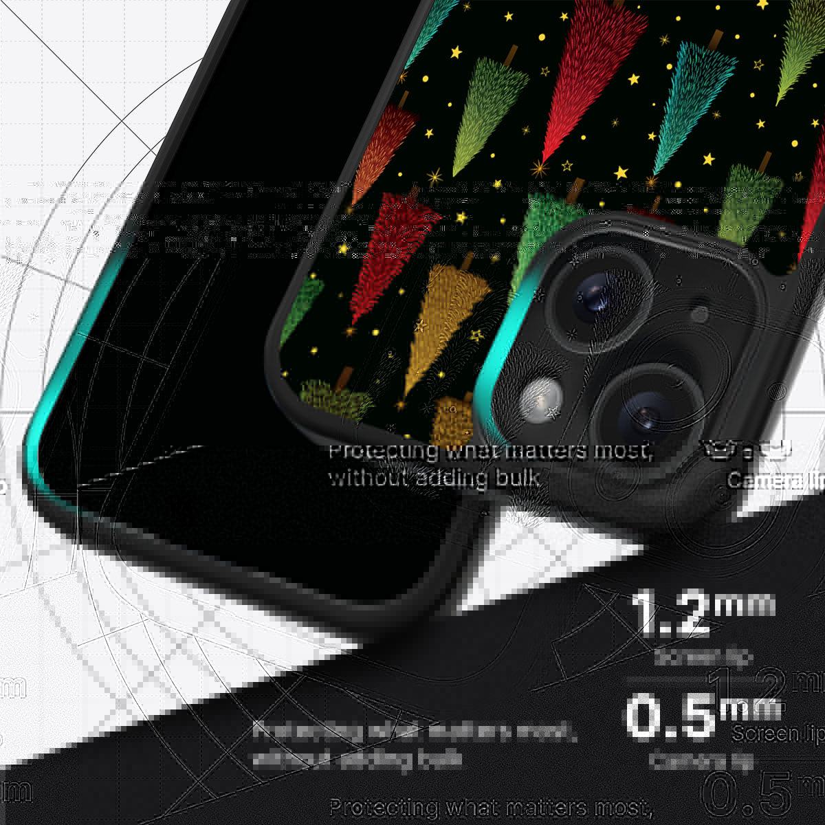 Twilight Trees - iPhone 14 Plus Case #case type_core (magsafe), #case type_core (non magsafe)