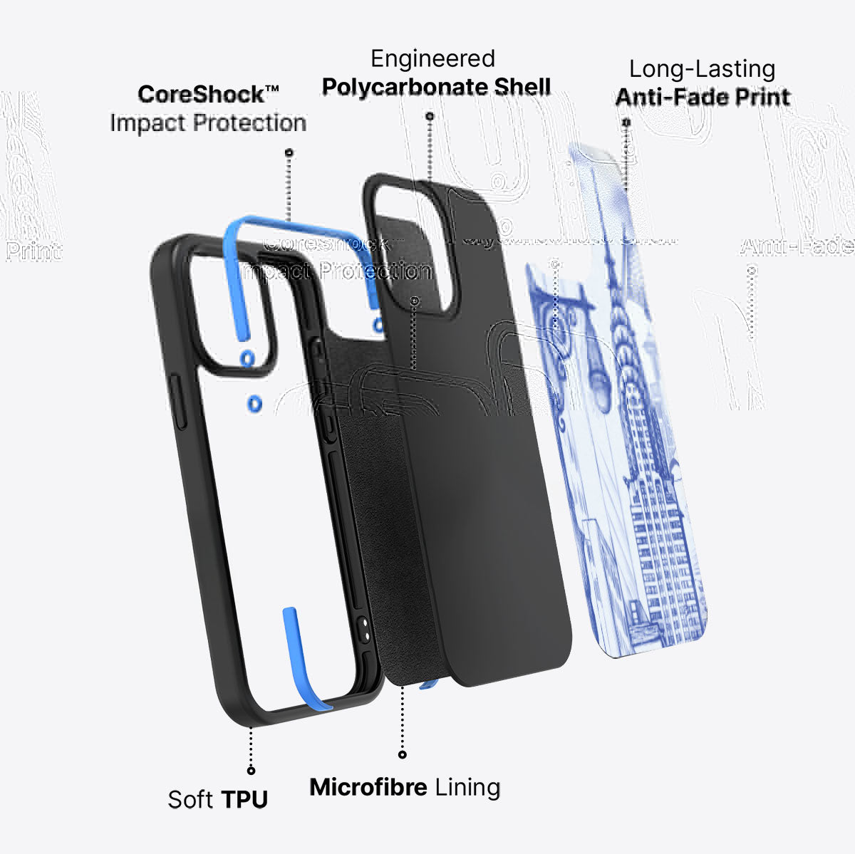 American Dream - iPhone 14 Pro Case #case type_core (non magsafe)