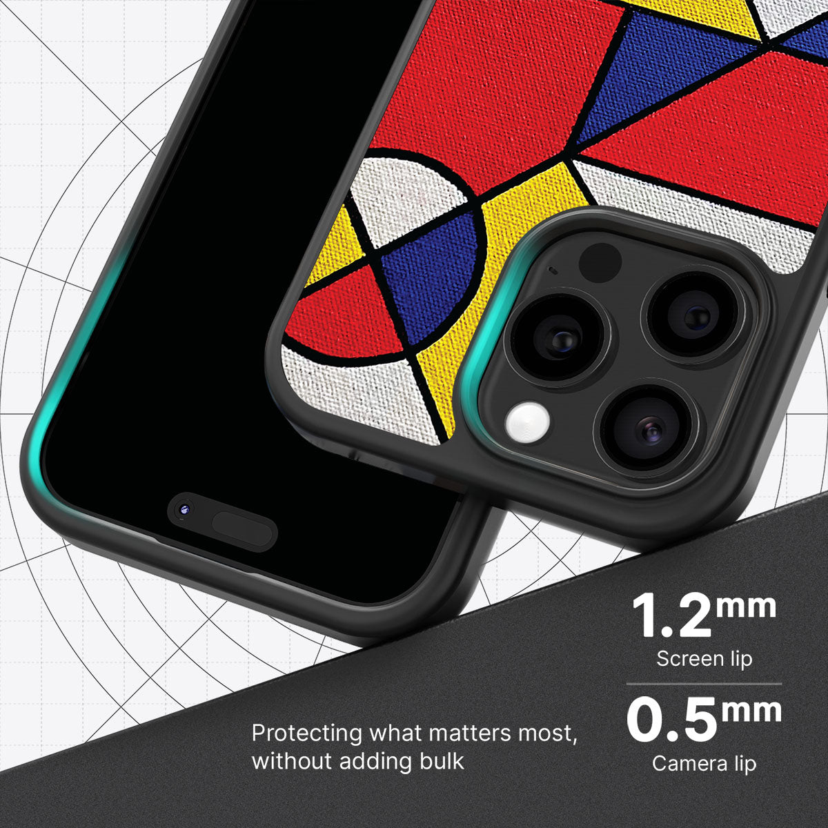 Bauhaus Proper - iPhone 14 Pro Case #case type_core (magsafe), #case type_core (non magsafe)