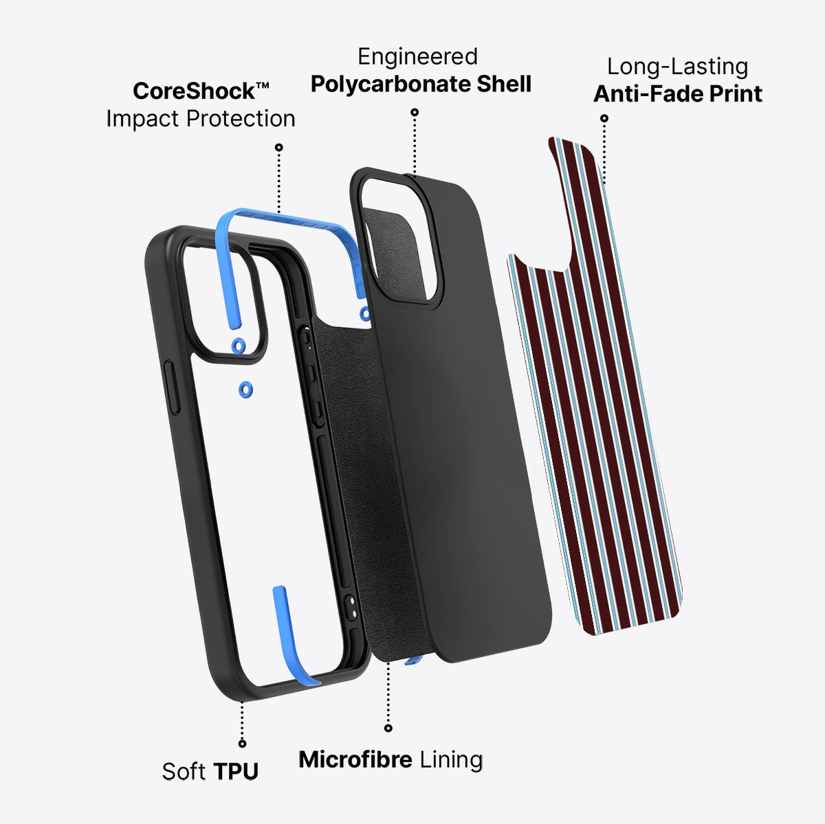 Blue Ravines - iPhone 14 Pro Case #case type_core (non magsafe)