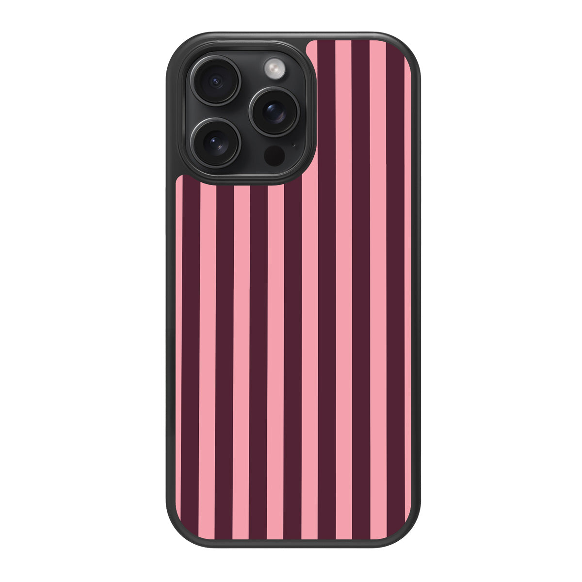 Candy Column design back view – iPhone 14 Pro case