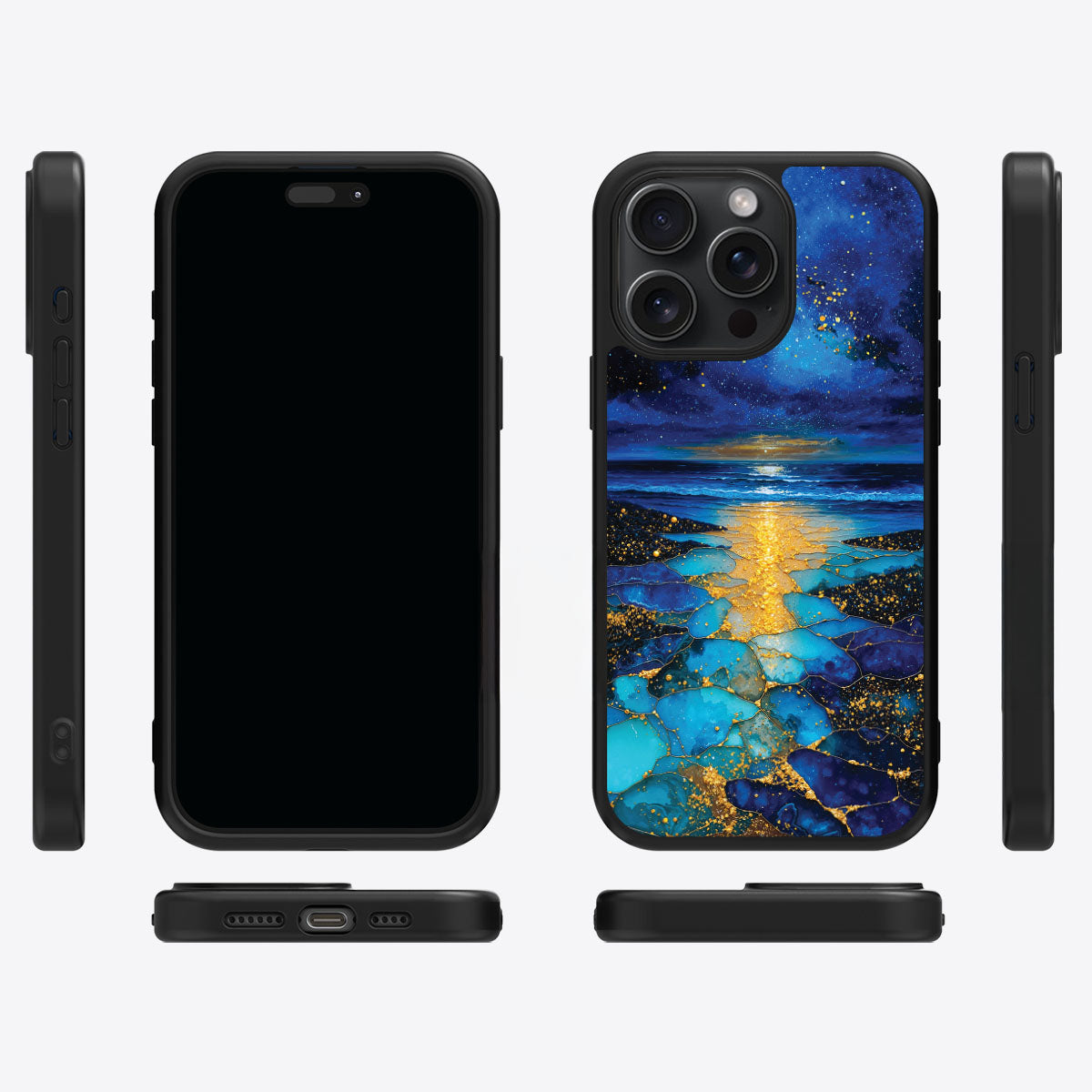 iPhone 14 Pro Case with MagSafe – Cosmic Seascape