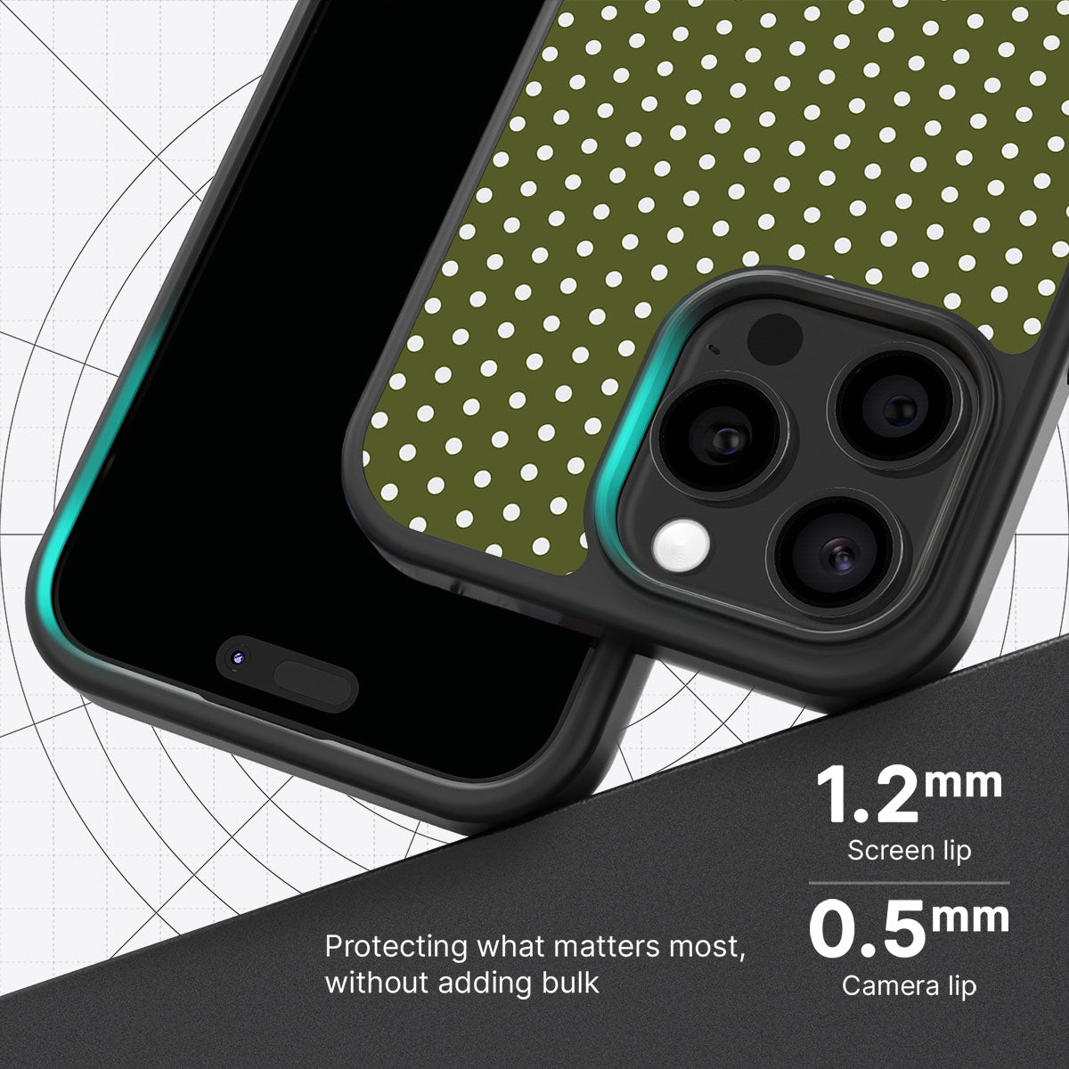 Forest Mesh - iPhone 14 Pro Case #case type_core (magsafe), #case type_core (non magsafe)