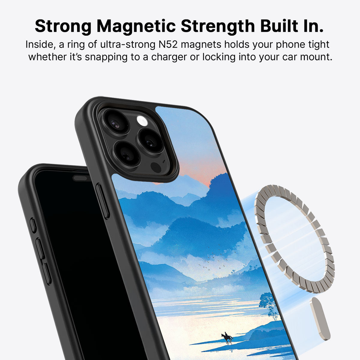 Globe Trotter - iPhone 14 Pro Case #case type_core (magsafe)