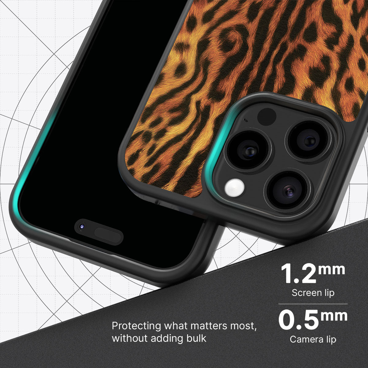 Leopard Trail - iPhone 14 Pro Case  #case type_core (magsafe), #case type_core (non magsafe)