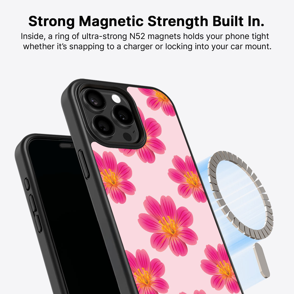 Lewisia Cotyledon - iPhone 14 Pro Case #case type_core (magsafe)