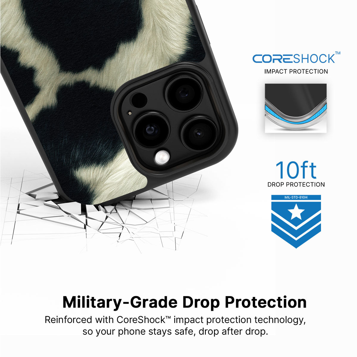 Swiss Cow - iPhone 14 Pro Case  #case type_core (magsafe), #case type_core (non magsafe)