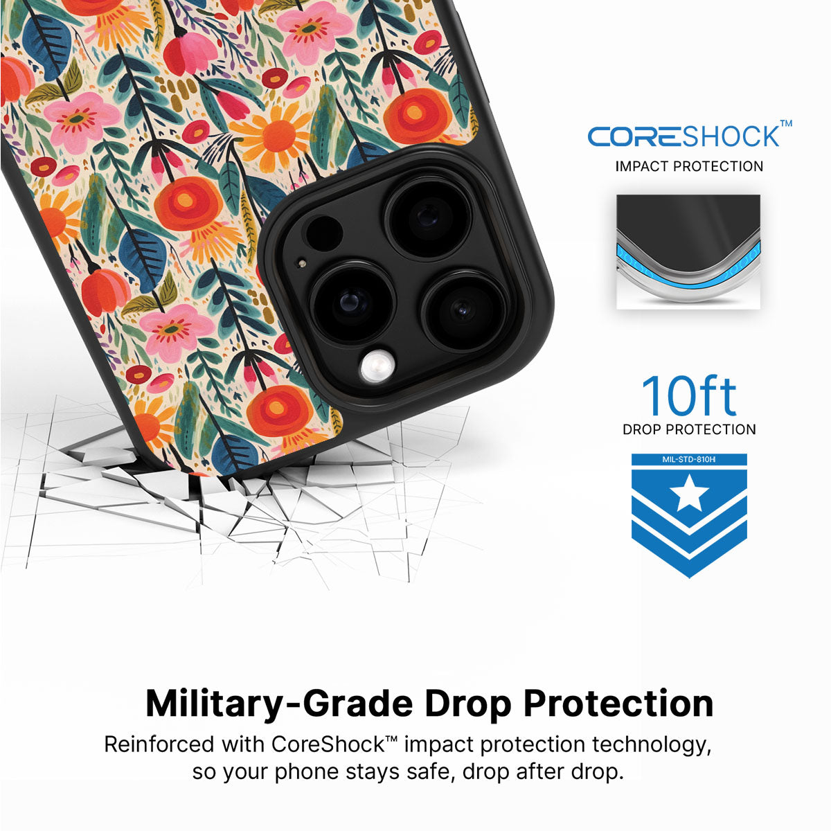 Wild Blossoms - iPhone 14 Pro Case #case type_core (magsafe), #case type_core (non magsafe)