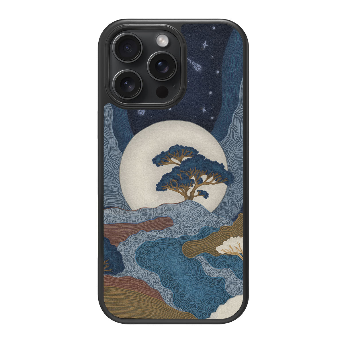 Aura Farming design back view – iPhone 14 Pro Max case