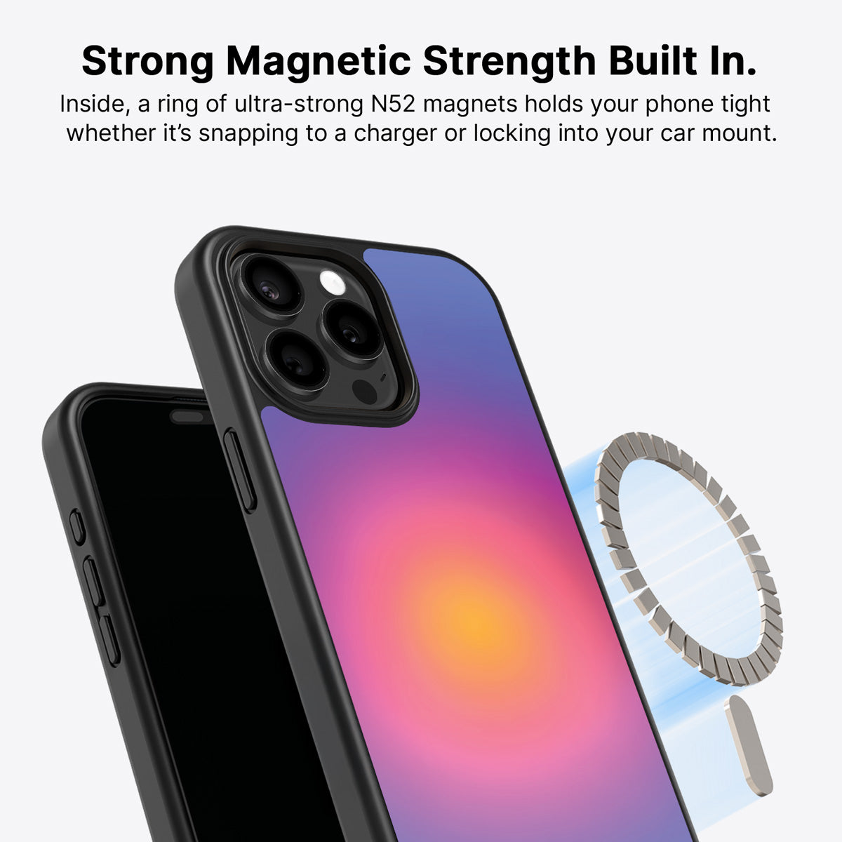 iPhone 14 Pro Max MagSafe case – Aura Glow design