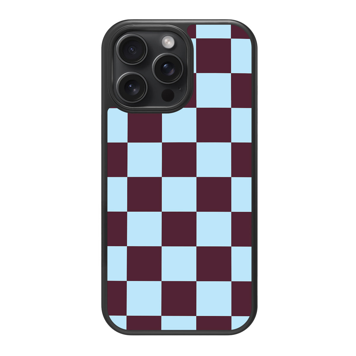 Cabernet Tile design back view – iPhone 14 Pro Max case