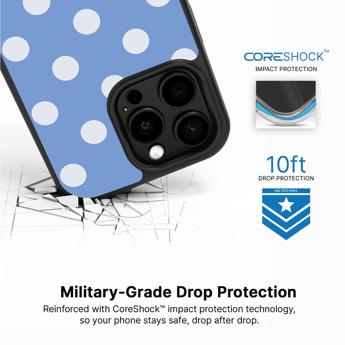 Cloud Blue - iPhone 14 Pro Max Case #case type_core (magsafe), #case type_core (non magsafe)