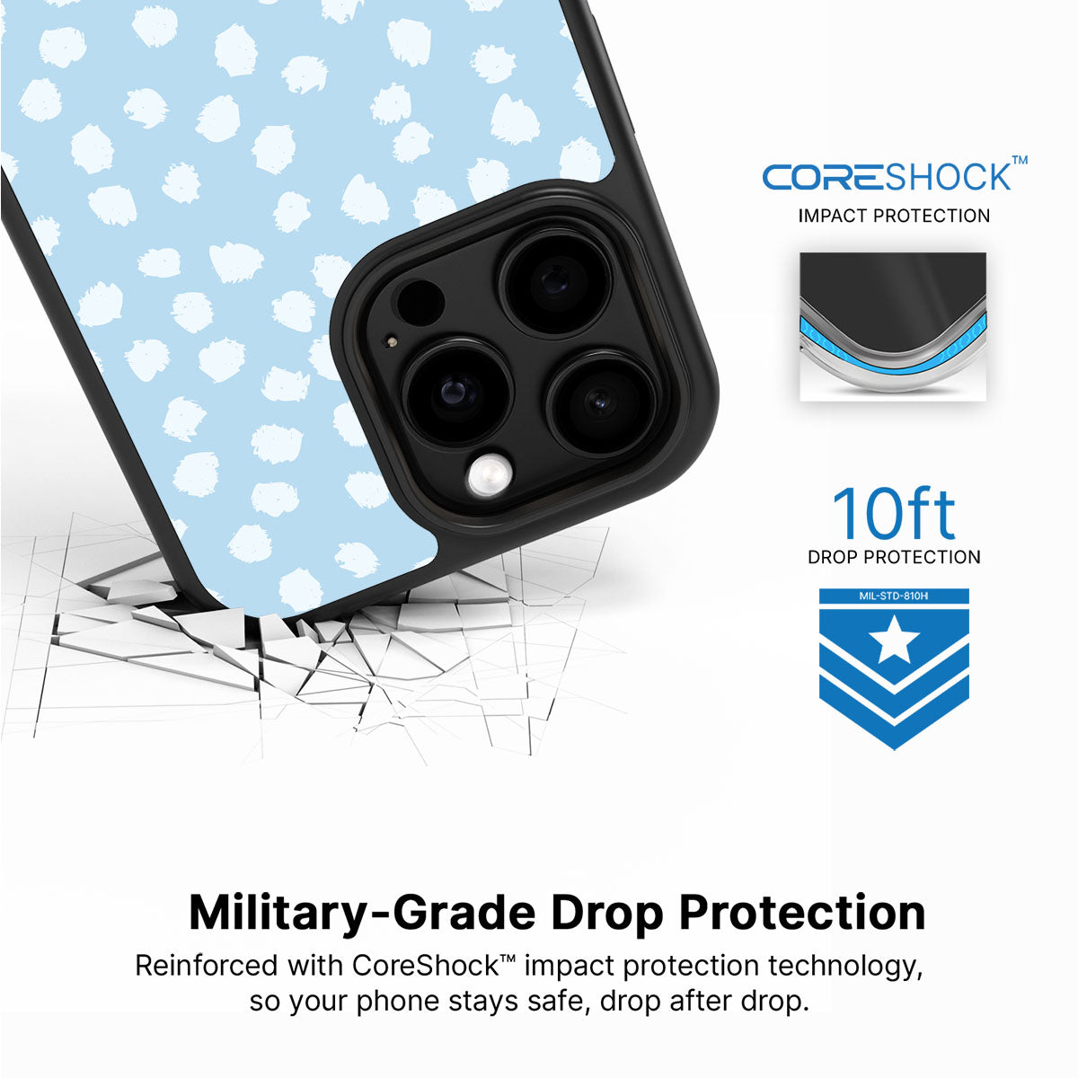 Cloud Dots - iPhone 14 Pro Max Case #case type_core (magsafe), #case type_core (non magsafe)