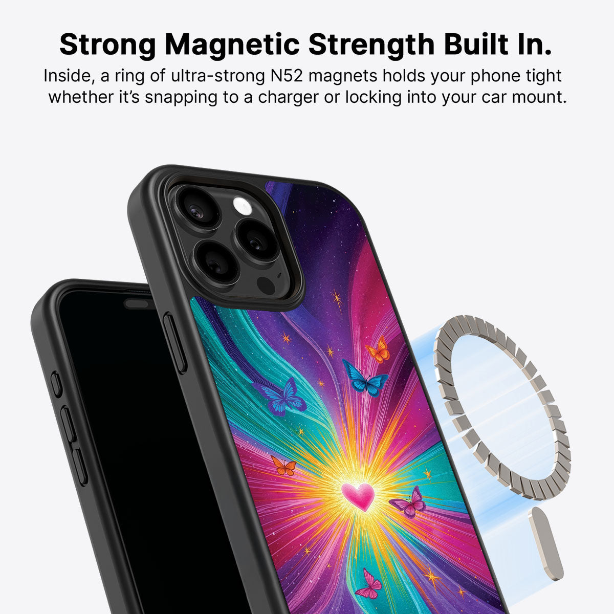 iPhone 14 Pro Max Case with MagSafe – Cosmic Aura