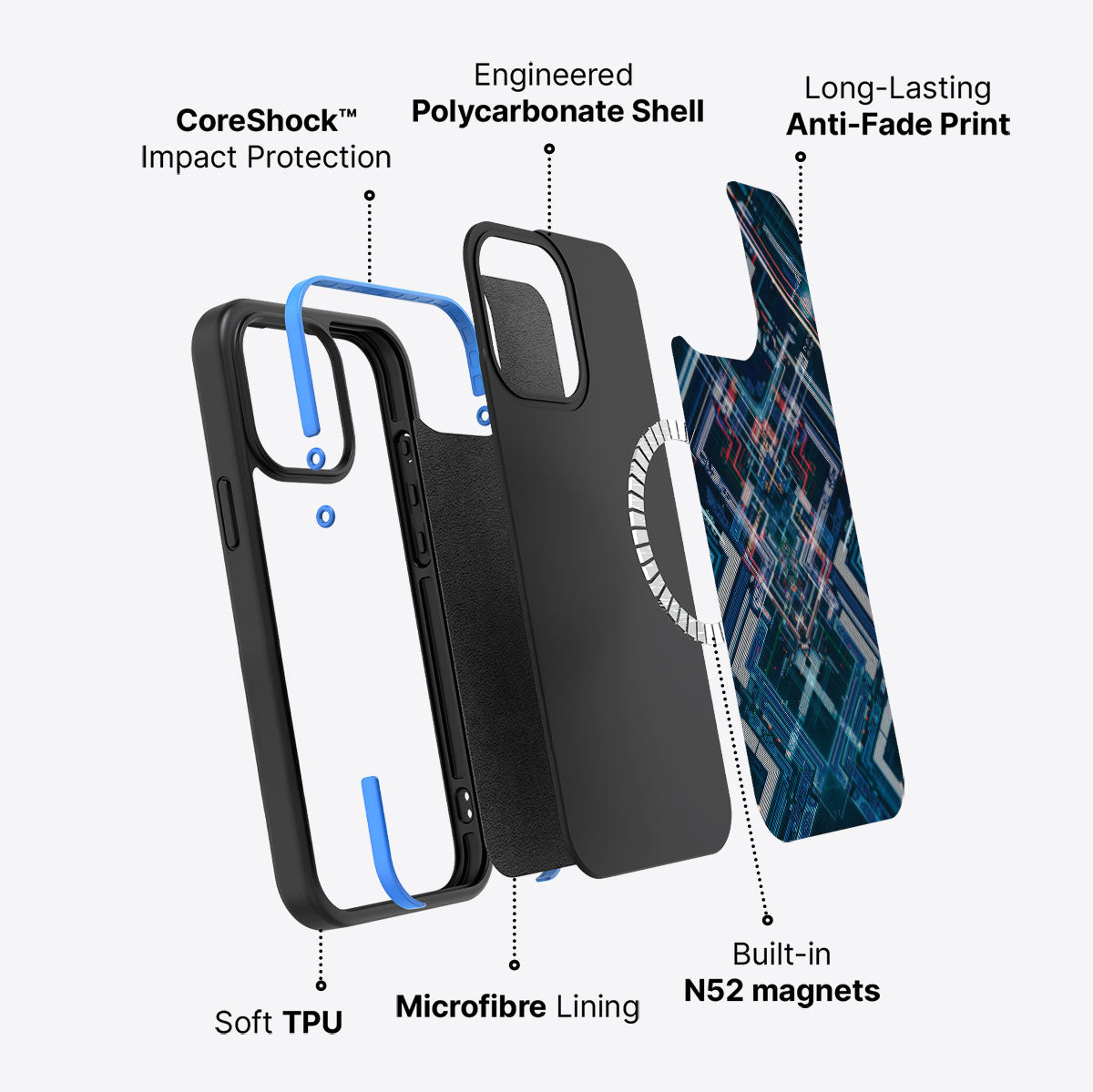 Electropolis - iPhone 14 Pro Max Case #case type_core (magsafe)