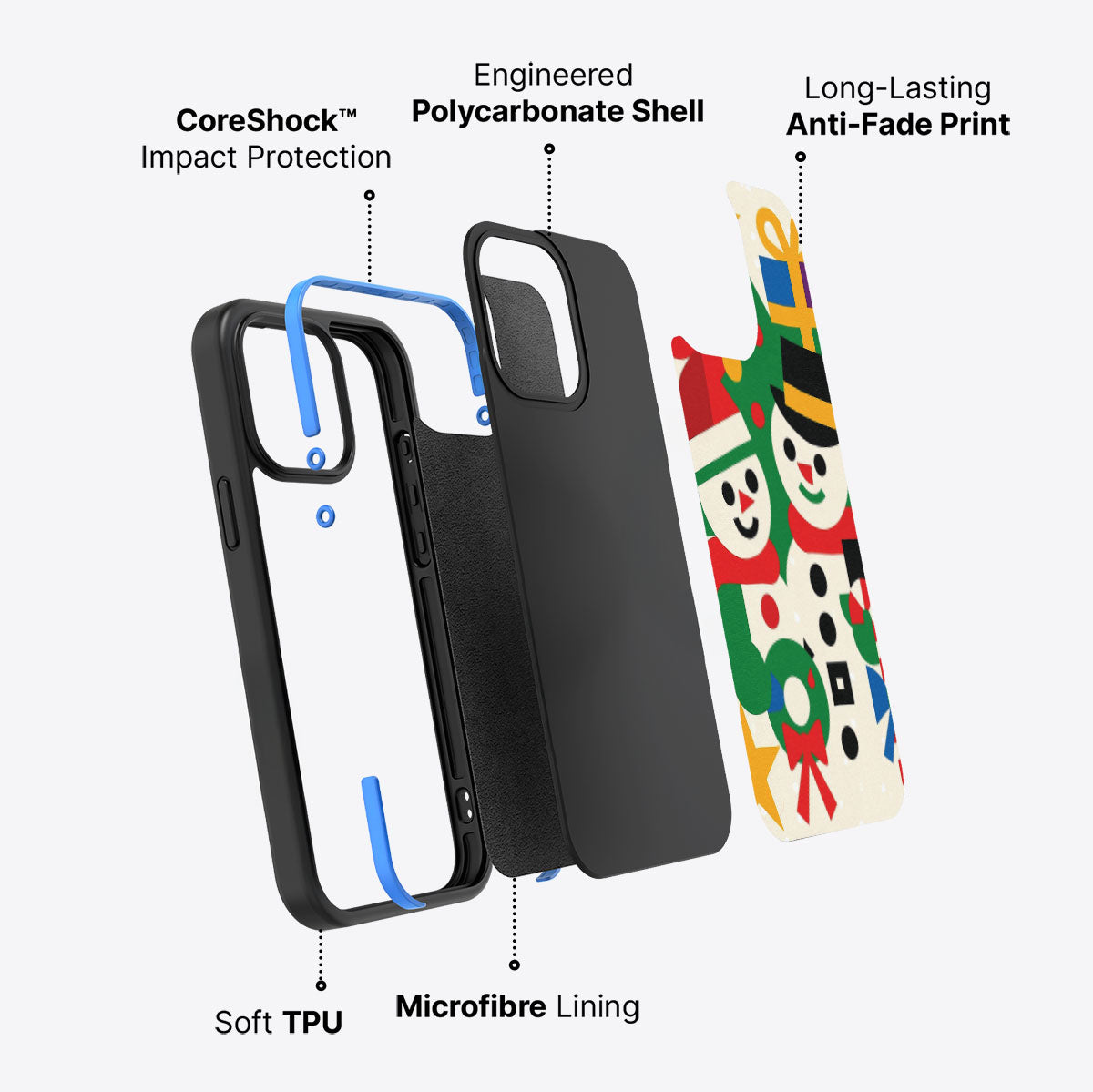 Family Santa - iPhone 14 Pro Max Case #case type_core (non magsafe)