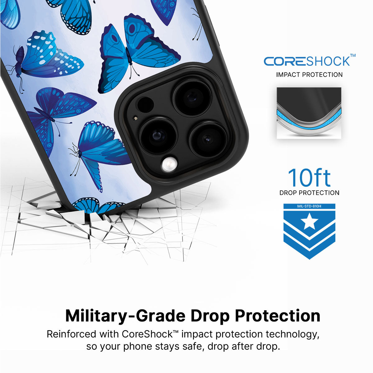 Magic Butterflies - iPhone 14 Pro Max Case