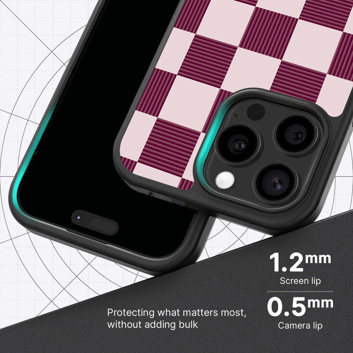 Majestic Mosaic - iPhone 14 Pro Max Case #case type_core (magsafe), #case type_core (non magsafe)