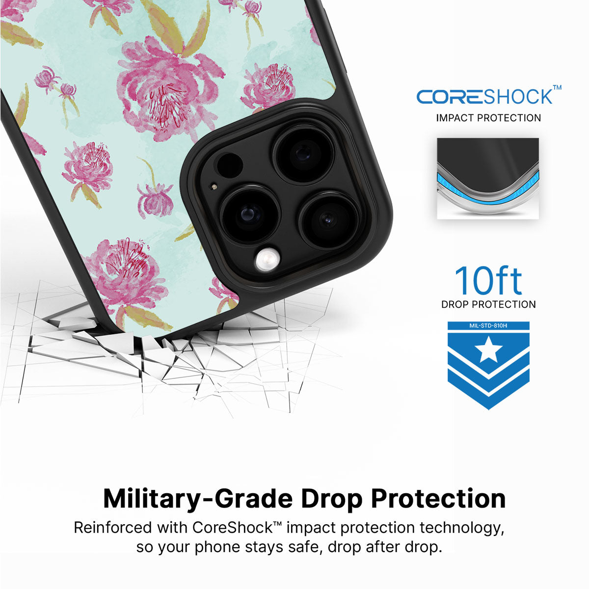 Rose Impressions - iPhone 14 Pro Max Case #case type_core (magsafe), #case type_core (non magsafe)