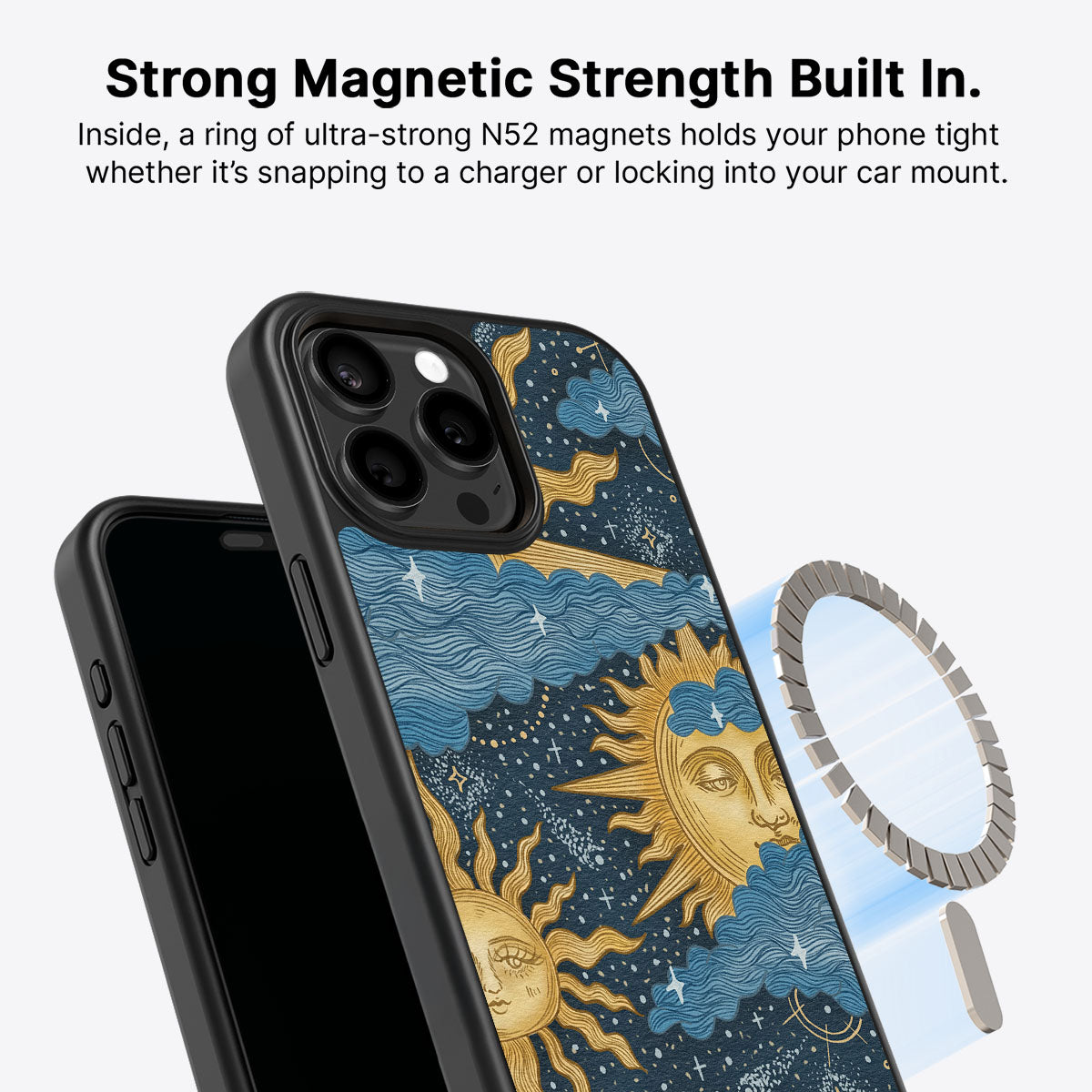 iPhone 14 Pro Max MagSafe case – Solar Play design