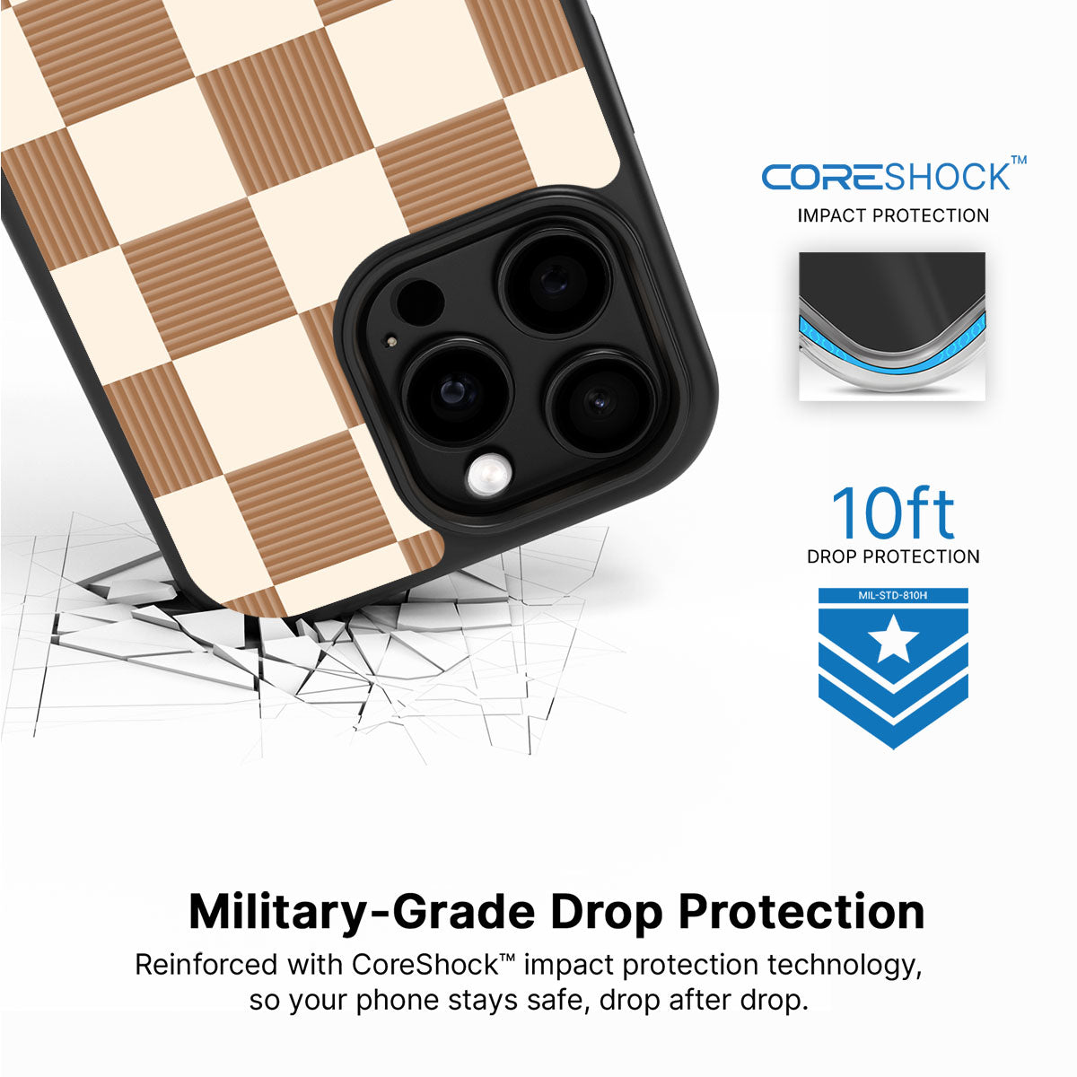 Vintage Mocha - iPhone 14 Pro Max Case #case type_core (magsafe), #case type_core (non magsafe)