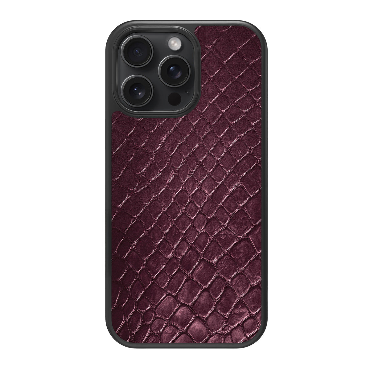 Wine Python design back view – iPhone 14 Pro Max case