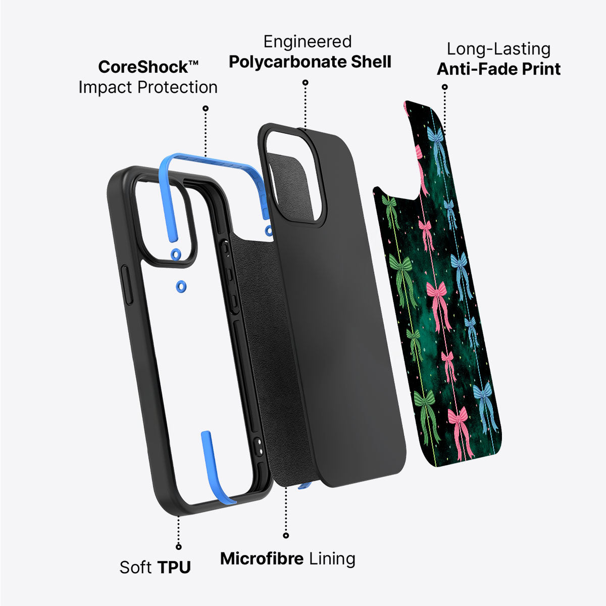 Aurora Bow - iPhone 15 Case