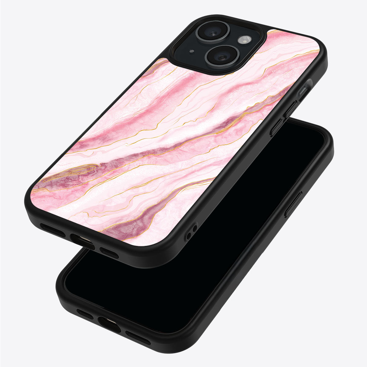Blushed Marble - iPhone 15 Case, #case type_core (magsafe), #case type_core (non magsafe)