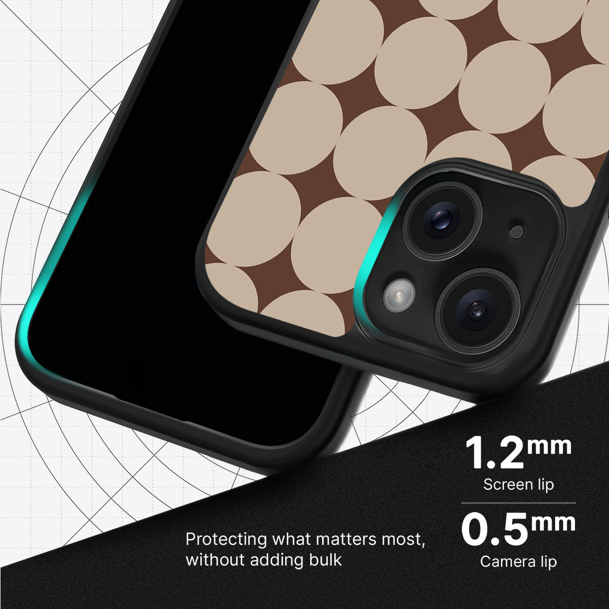 Caffe Latte - iPhone 15 Case #case type_core (magsafe), #case type_core (non magsafe)