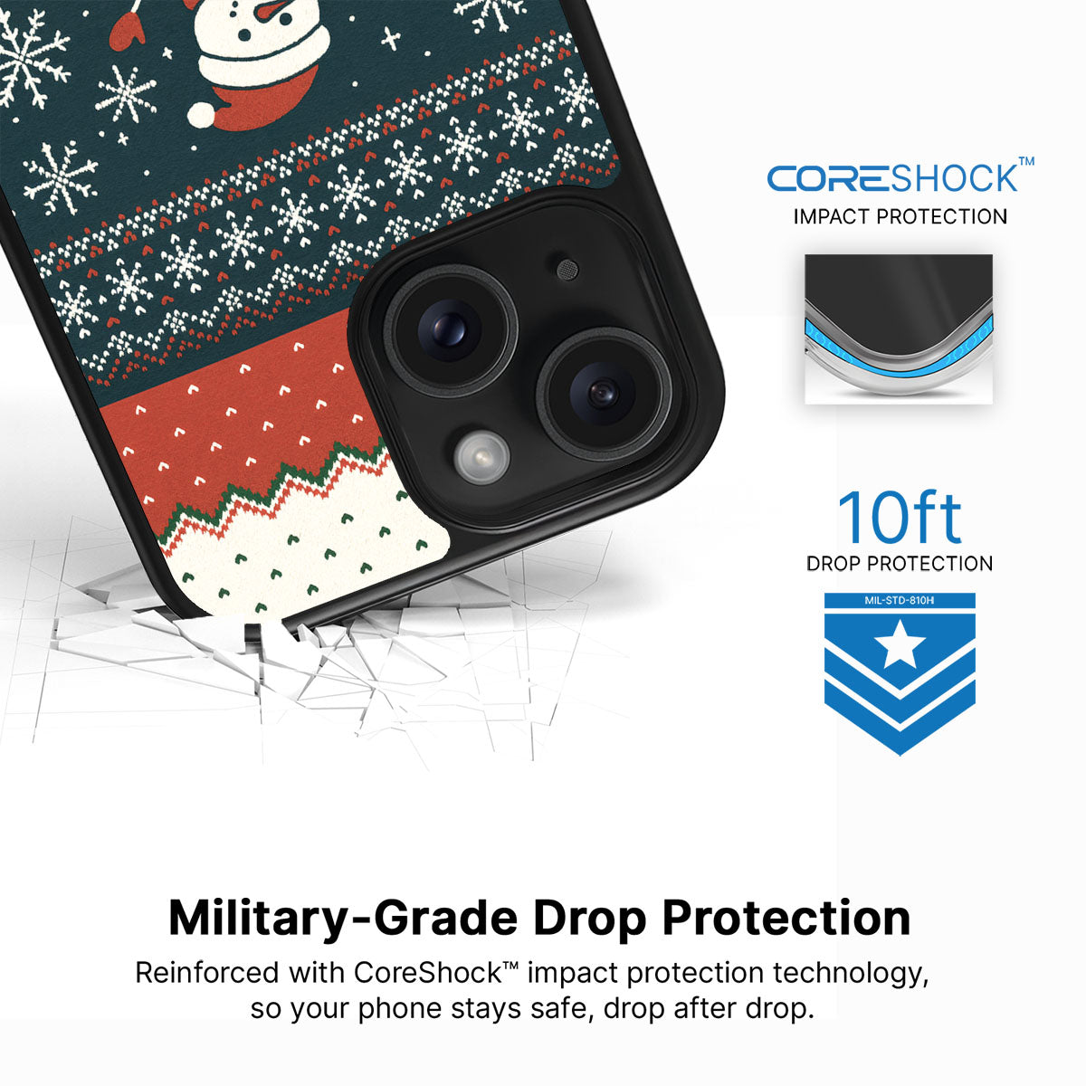 Cozy Christmas - iPhone 15 Case #case type_core (magsafe), #case type_core (non magsafe)