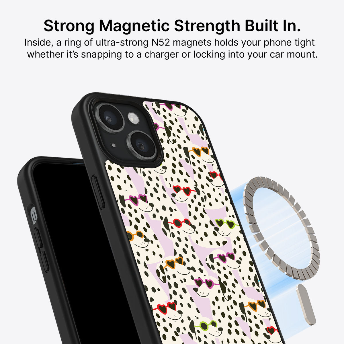 Dalmatian Dog - iPhone 15 Case