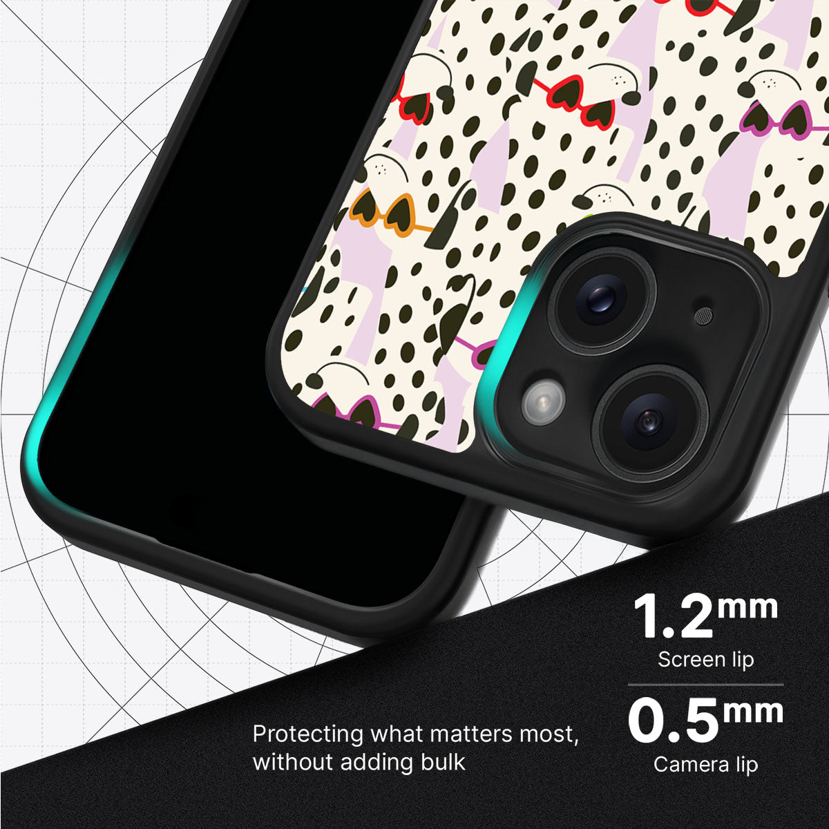 Dalmatian Dog - iPhone 15 Case