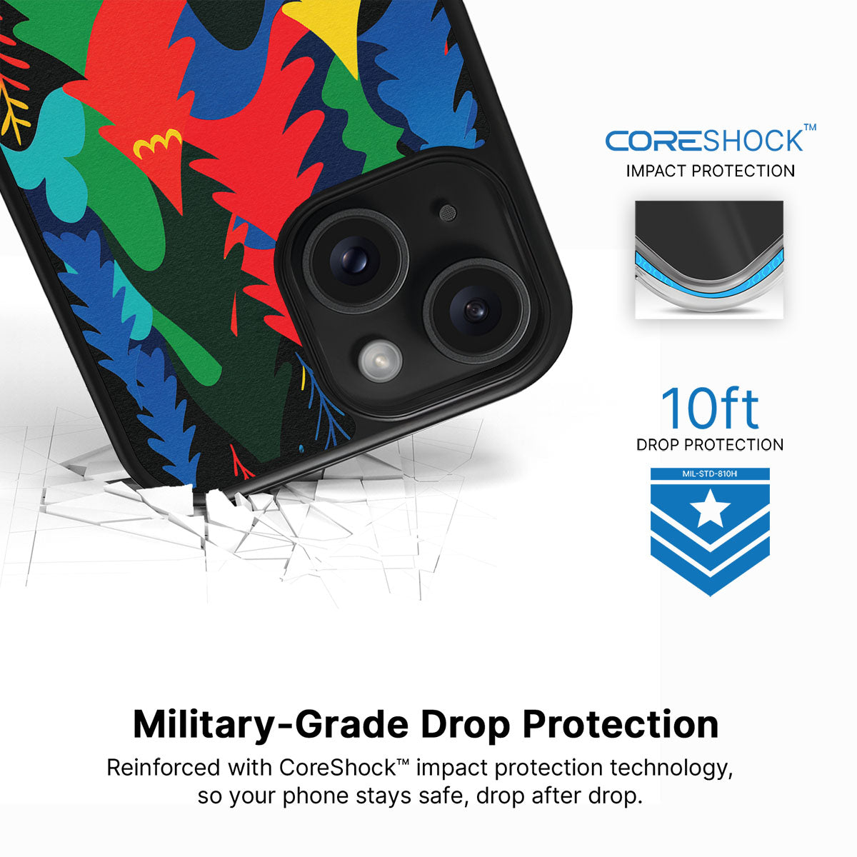 Forest Festivities - iPhone 15 Case #case type_core (magsafe), #case type_core (non magsafe)