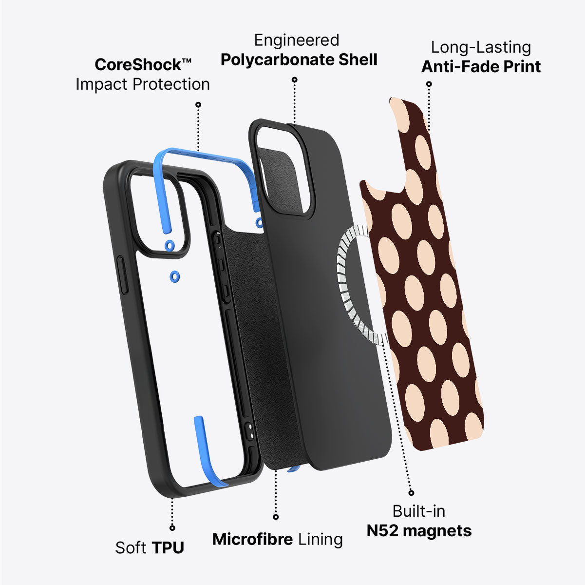 Hazelnut Spread - iPhone 15 Case #case type_core (magsafe)