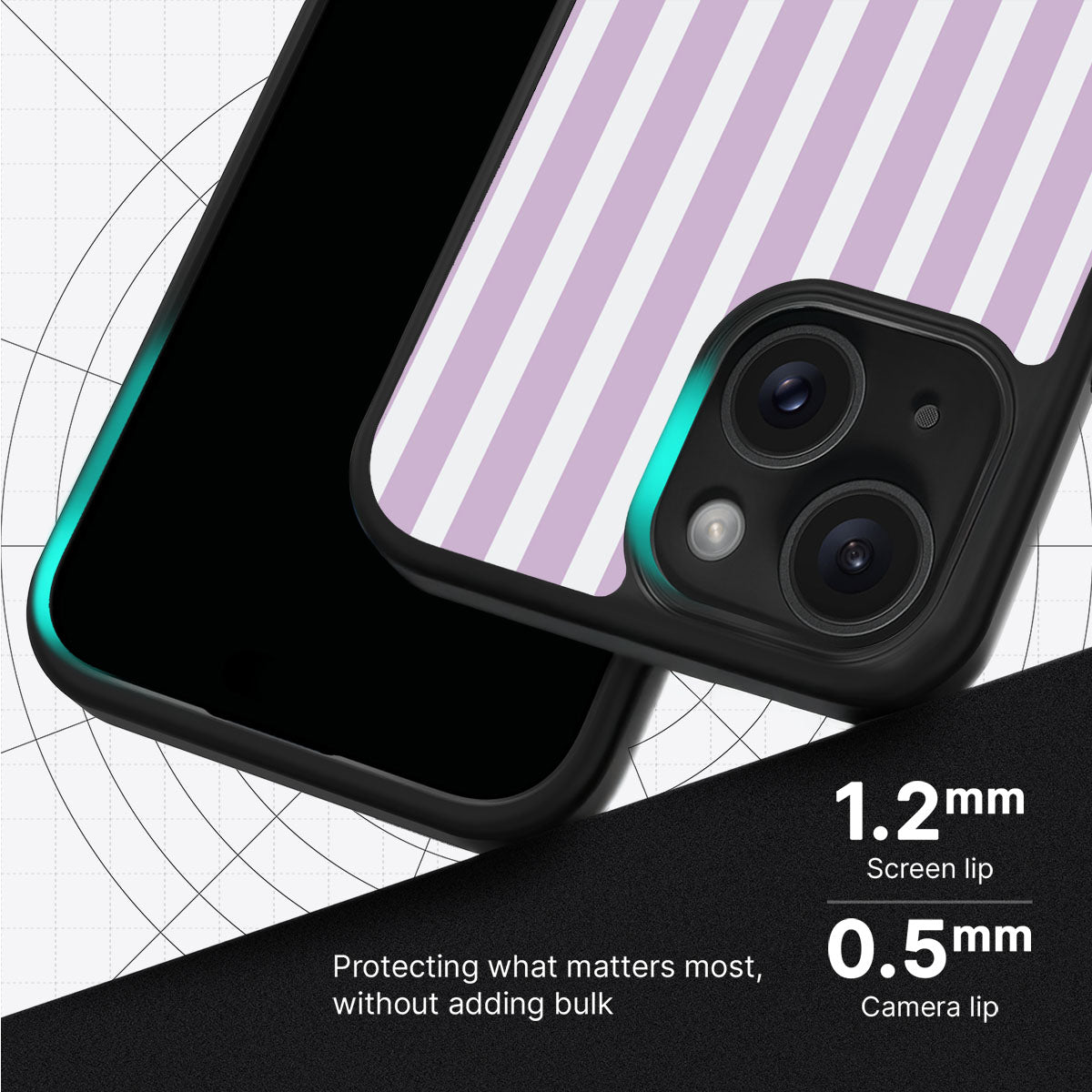 Lavender Farms - iPhone 15 Case #case type_core (magsafe), #case type_core (non magsafe)