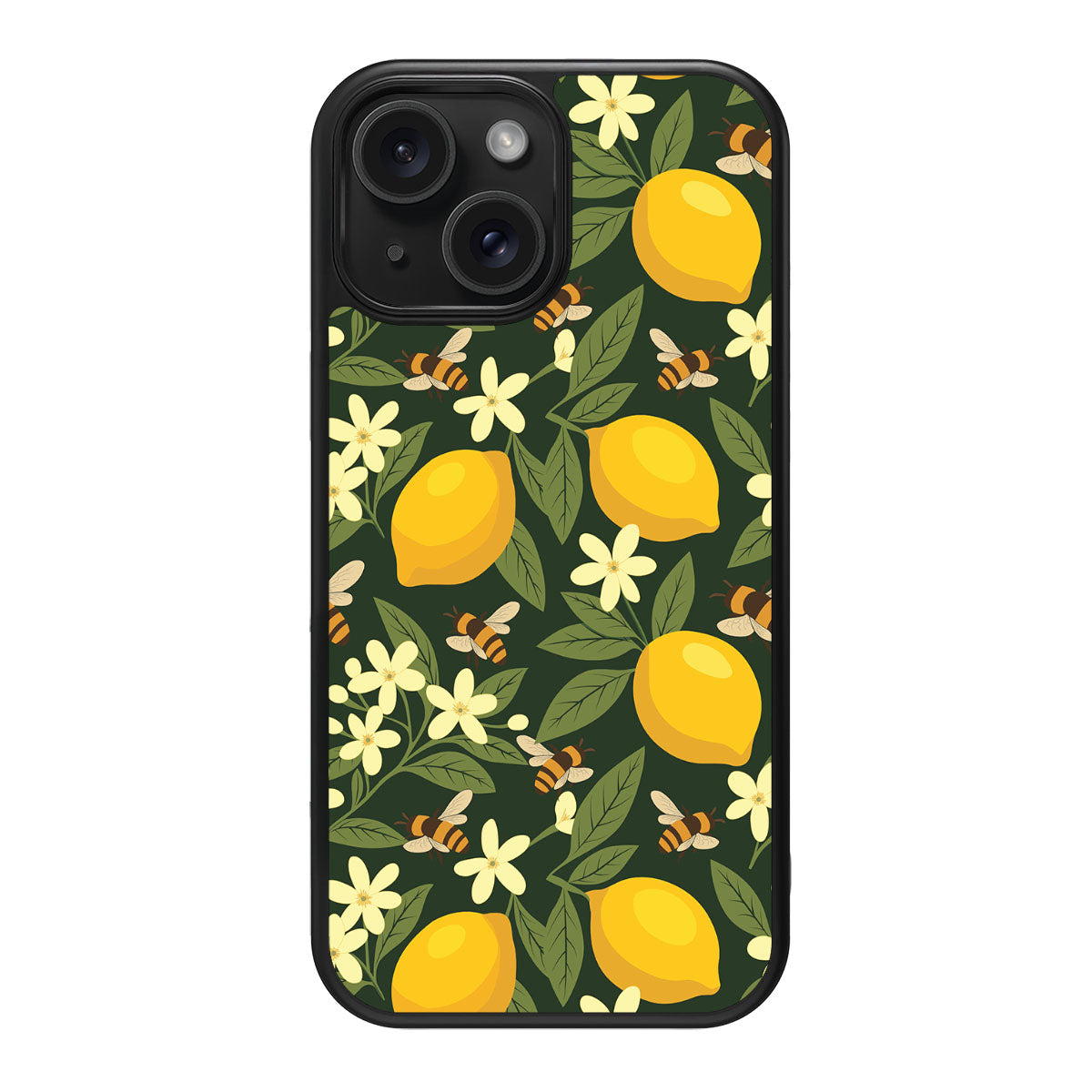 Lemon and Bees - iPhone 15 Case 1 #case type_core (magsafe), #case type_core (non magsafe)