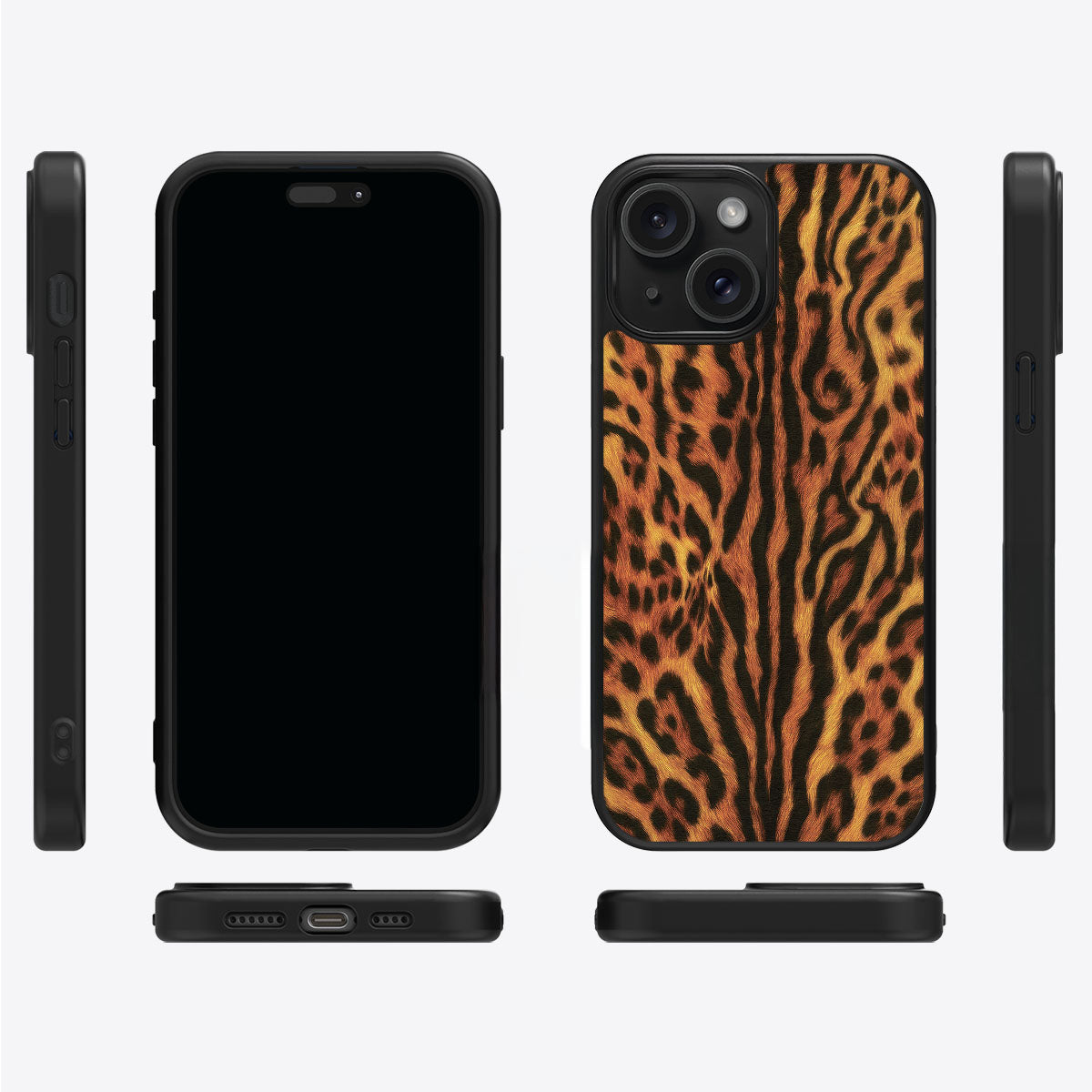 Leopard Trail - iPhone 15 Case  #case type_core (magsafe), #case type_core (non magsafe)