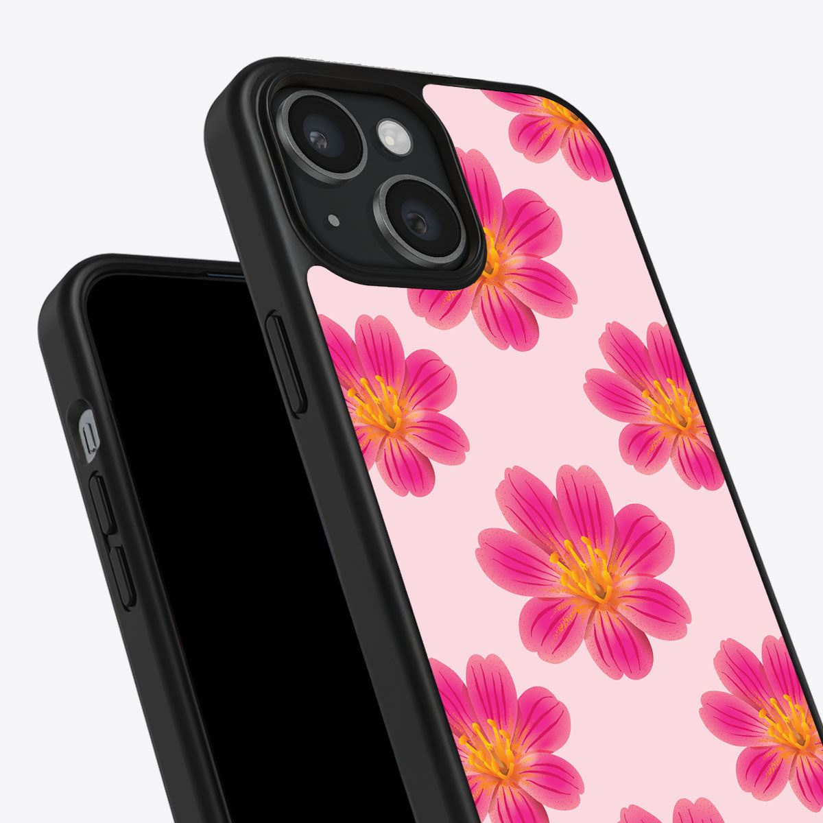 Lewisia Cotyledon - iPhone 15 Case #case type_core (non magsafe)
