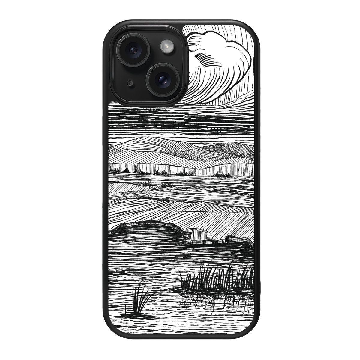 Linear Landscape - iPhone 15 Case