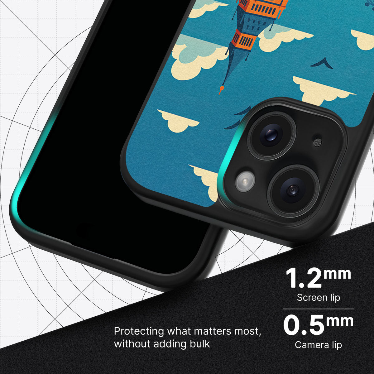 London - iPhone 15 Case #case type_core (magsafe), #case type_core (non magsafe)