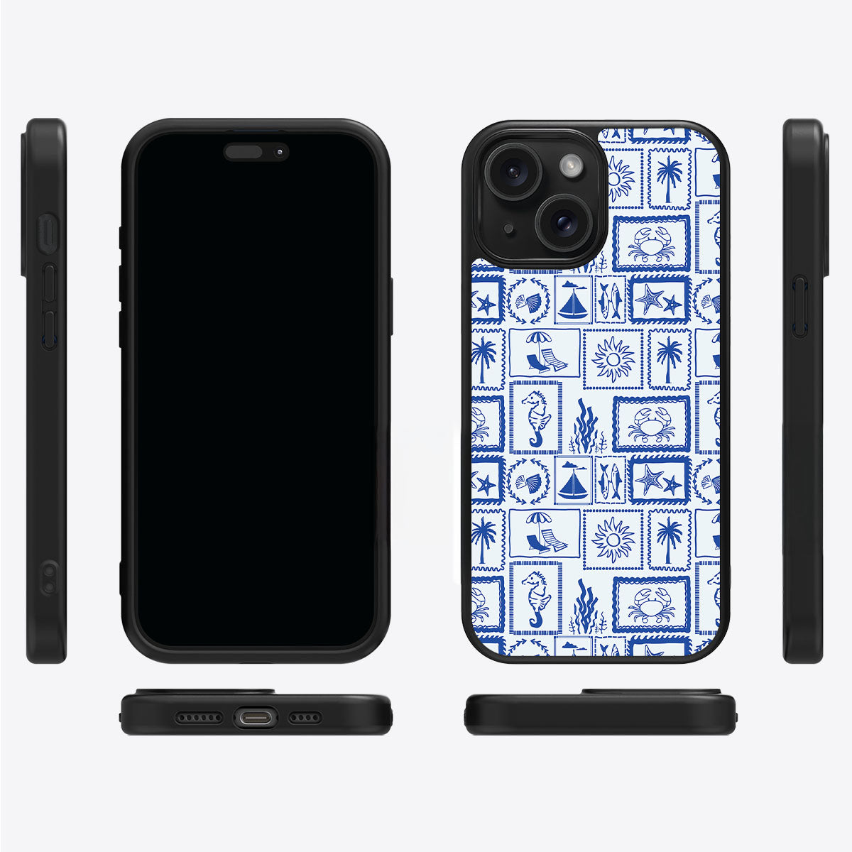 Seaside Sketches - iPhone 15 Case