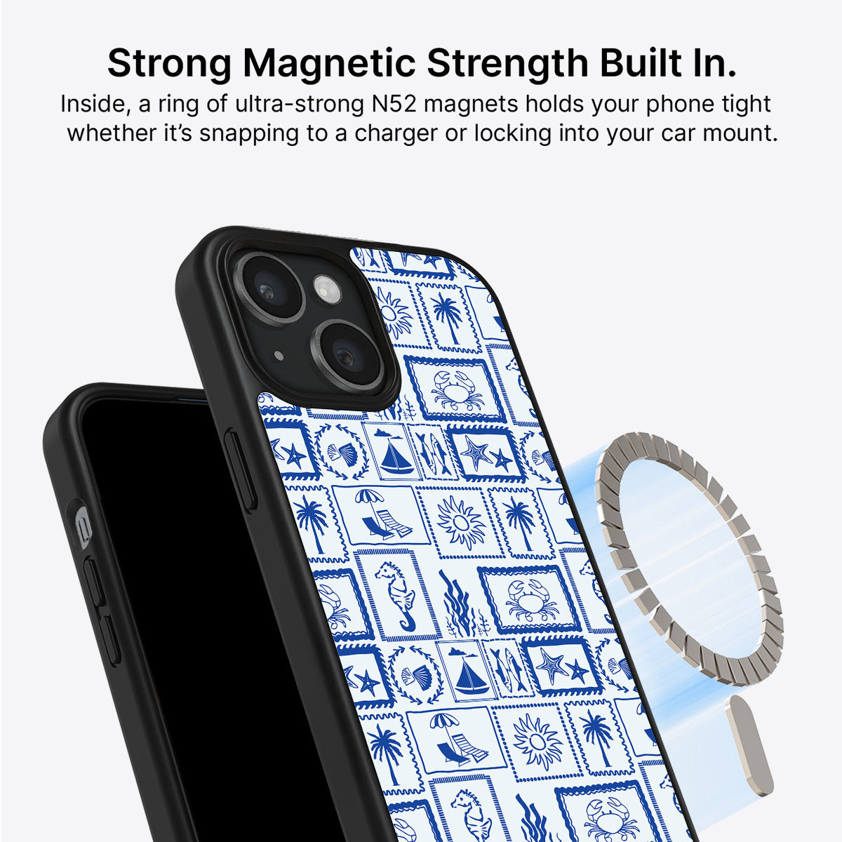 Seaside Sketches - iPhone 15 Case